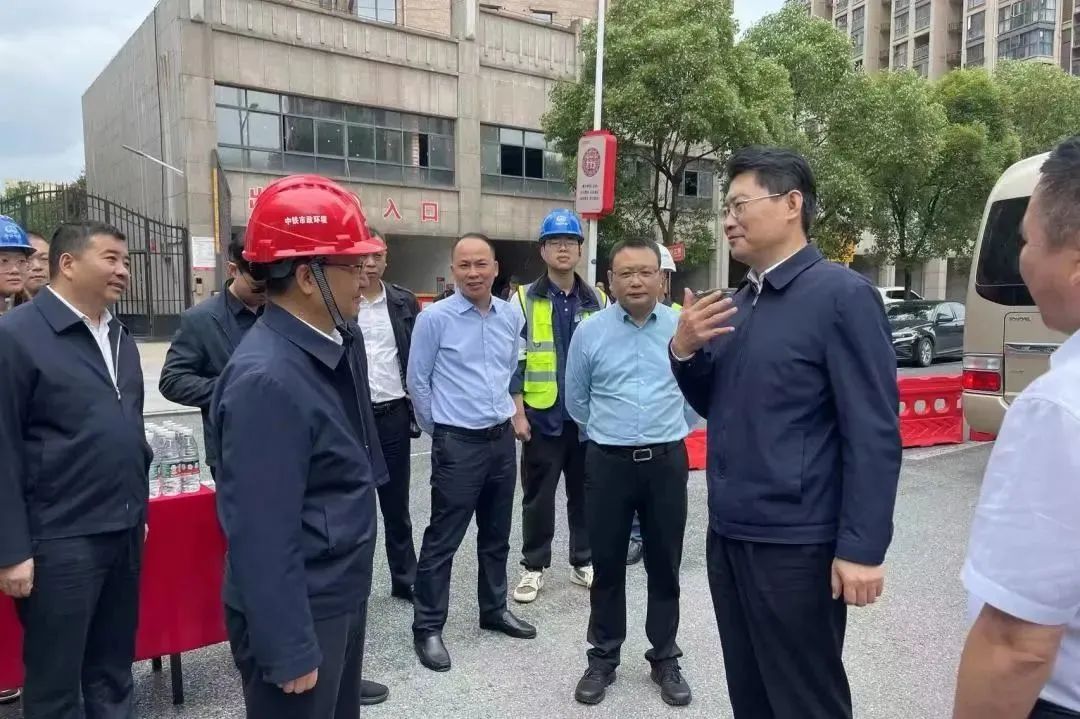 萍鄉市市委書記劉爍到萍鄉市主城區排水系統提質增效系統化治理工程（一期）調研督導工作