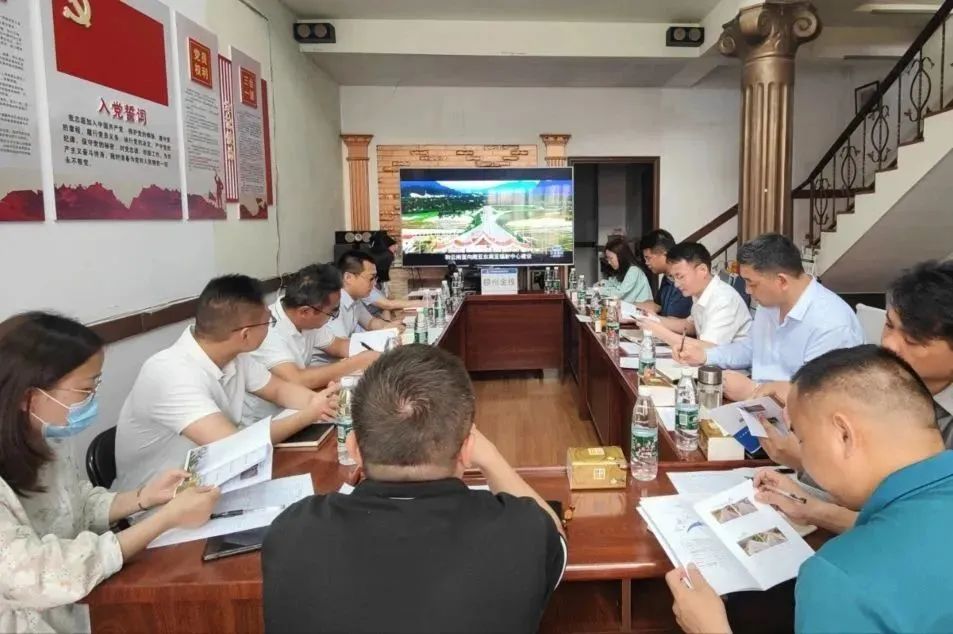 鷹潭項目公司赴贛州市金投工程建設有限公司“中國稀金谷”核心區基礎設施PPP項目開展調研