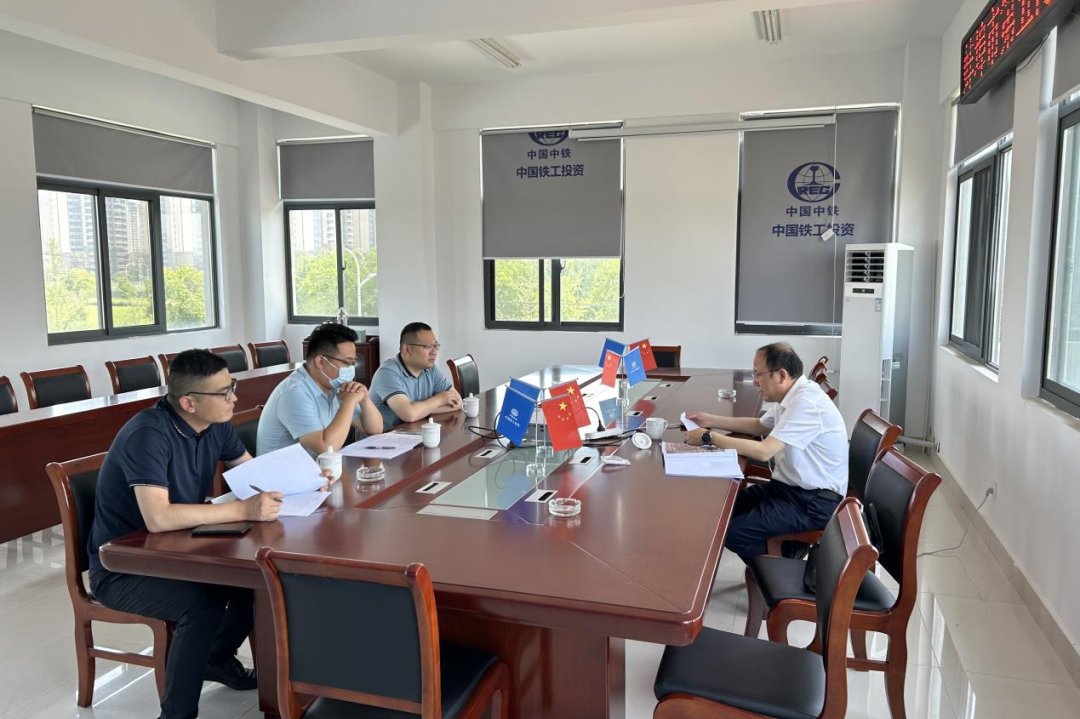 公司總經理、黨委副書記李明華到蚌埠市第五污水處理廠EPC項目檢查指導工作