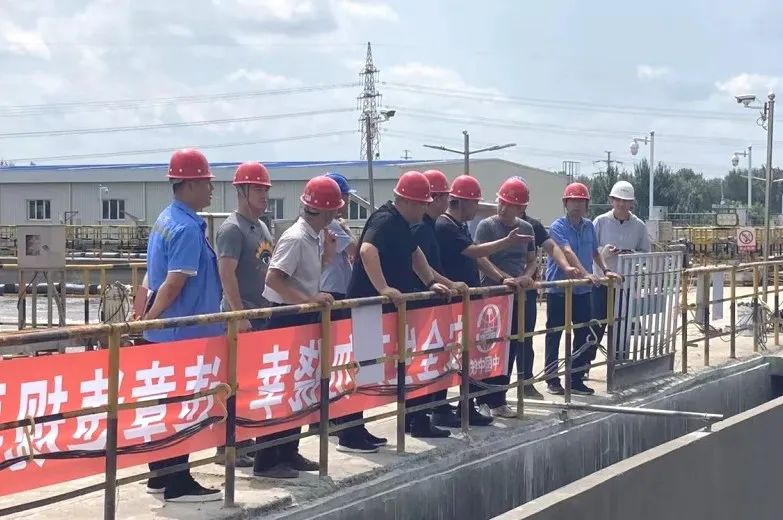 沈陽市城鄉(xiāng)建設局副局長何振文到桃仙污水處理廠項目部調(diào)研指導工作