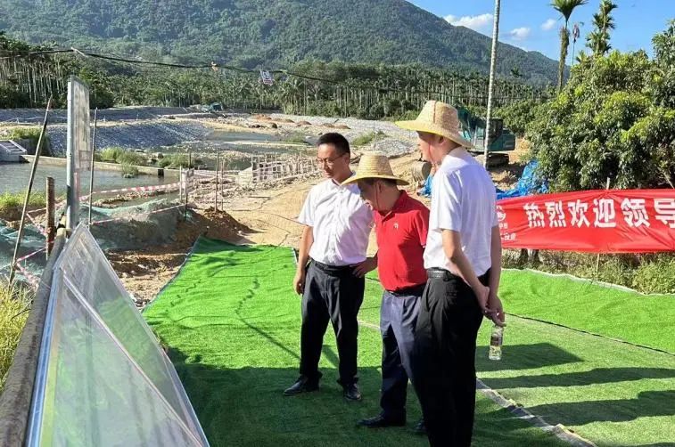 海南省水務廳第四檢查組到海南保亭項目檢查指導工作