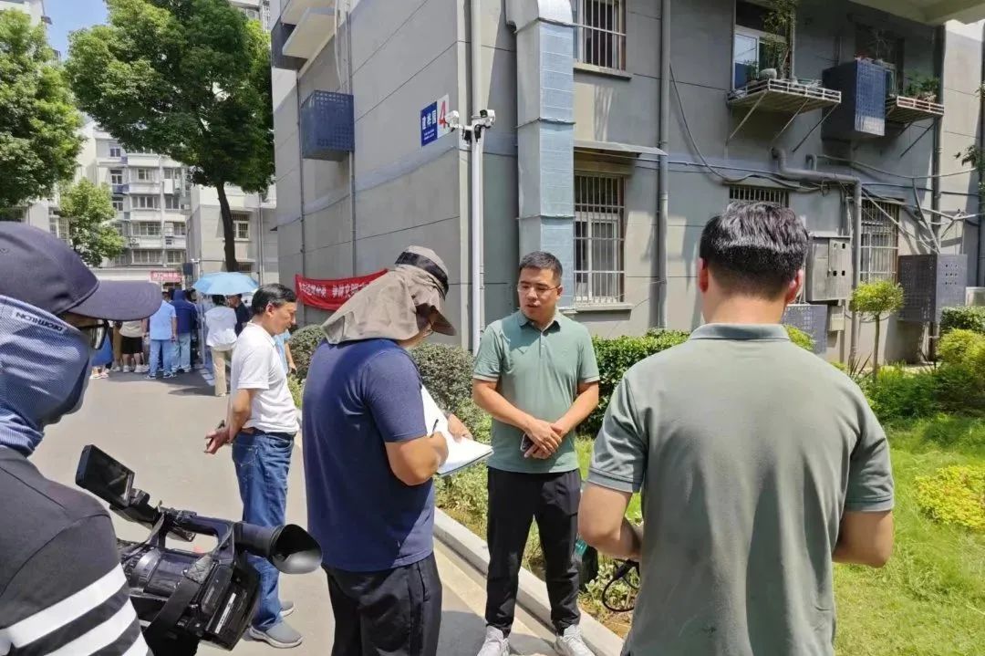 安徽省委宣傳部“新時代新征程新偉業”集中采訪活動到馬鞍山向山項目建樺園項目采訪