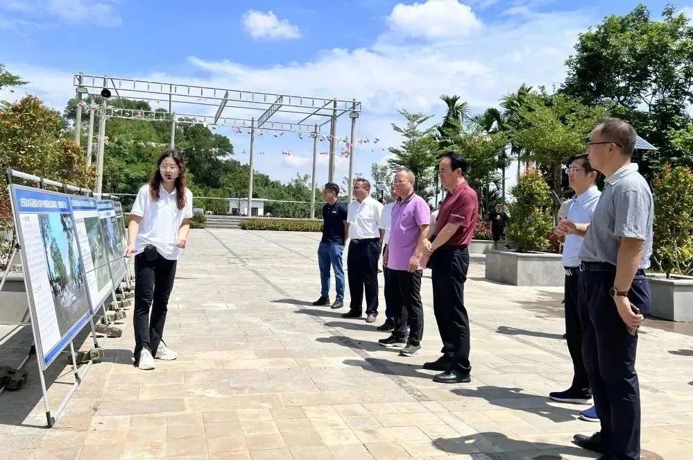 中國南水北調集團黨組副書記、副總經理于合群率隊到海南定安項目調研