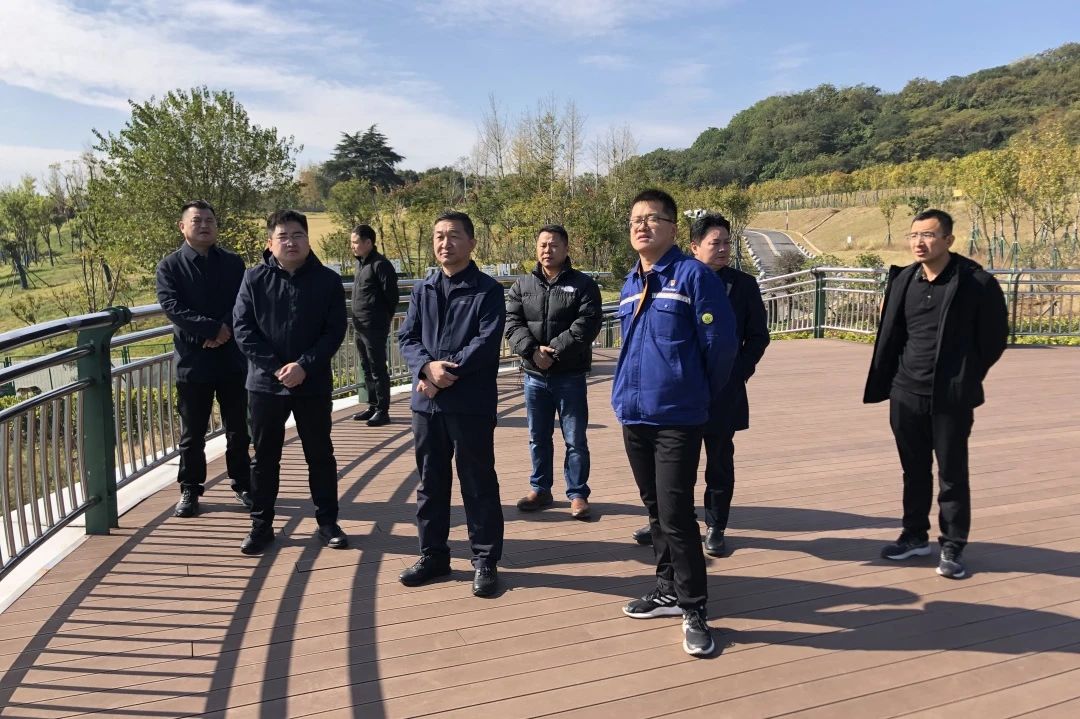 山東省鄆城縣副縣長(zhǎng)郝忠華到馬鞍山向山EOD項(xiàng)目考察調(diào)研