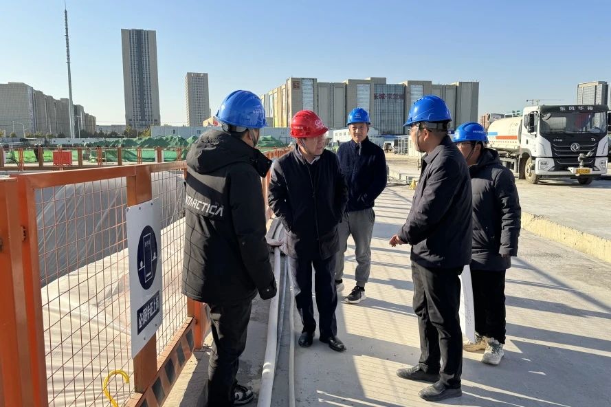 公司黨委副書記、總經理李明華到西兆通項目、徐水項目檢查指導工作