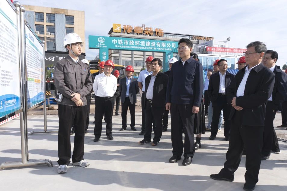 民進(jìn)中央副主席高友東到萍鄉(xiāng)市主城區(qū)排水系統(tǒng)提質(zhì)增效系統(tǒng)化治理項(xiàng)目調(diào)研