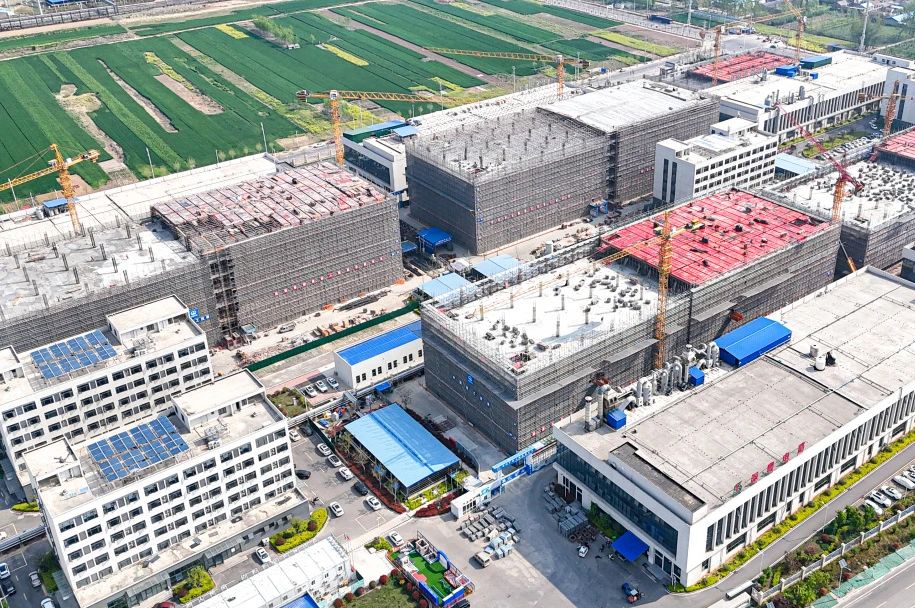 大干進行時 | 淮北市信息產業園一期項目跑出大干“加速度”