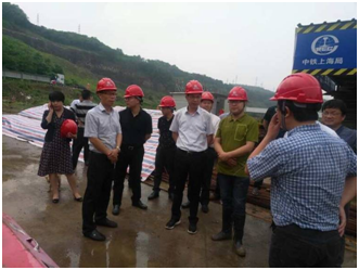 紹興市副市長丁如興到嵊新污水處理廠二期擴(kuò)建工程檢查指導(dǎo)工作