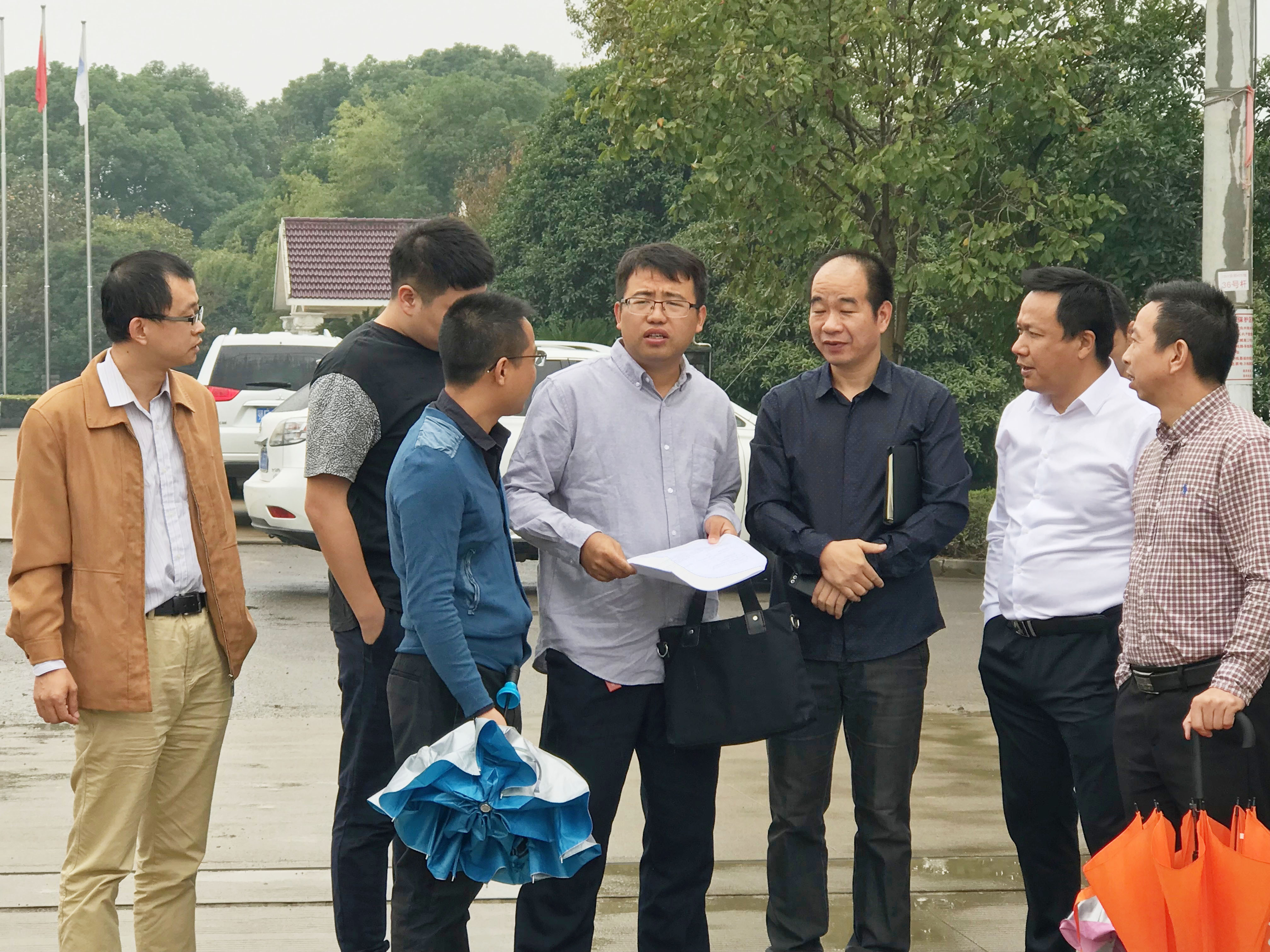 中央環(huán)保督察組到臺州市黃巖江口污水廠督察指導(dǎo)