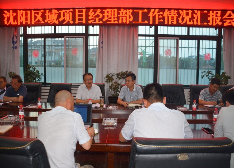 公司黨委書記高學武到沈陽區域項目檢查指導工作