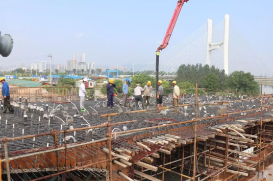宣城市陽德路道路建設工程PPP項目水陽江大橋左幅連續梁施工取得新進展