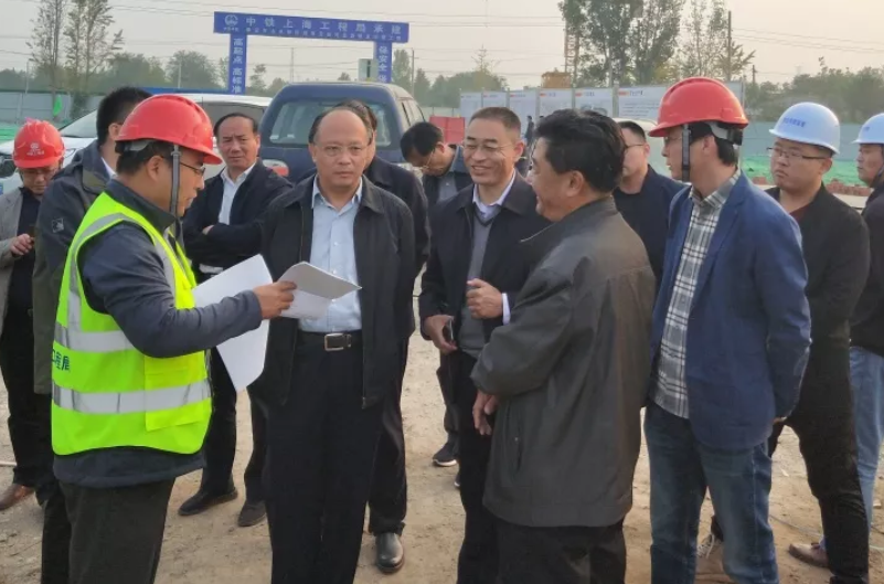 泰安市泰山區委書記趙斌一行到泰城水生態環境治理工程PPP項目調研