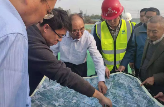 泰安市委常委、統戰部長李燦玉到泰城水生態環境治理工程PPP項目檢查指導工作