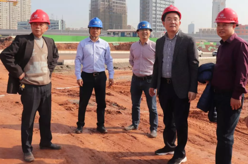 贛州市政公用投資控股集團董事長李聰到贛州第二水廠三期工程EPC項目檢查指導工作