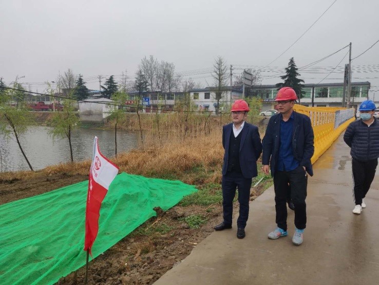 公司總經理鄧永馳到邳州市城鄉供水一體化PPP項目檢查指導工作