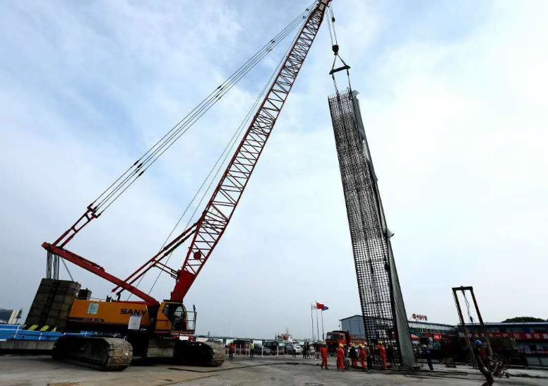 上海龍水南路泵站遷建工程地下連續墻順利完成建設