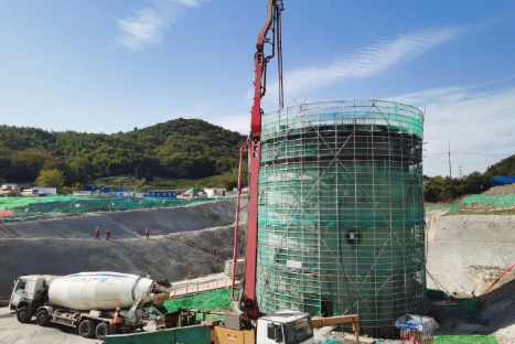 南京市主城區應急水源工程樞紐井順利封頂