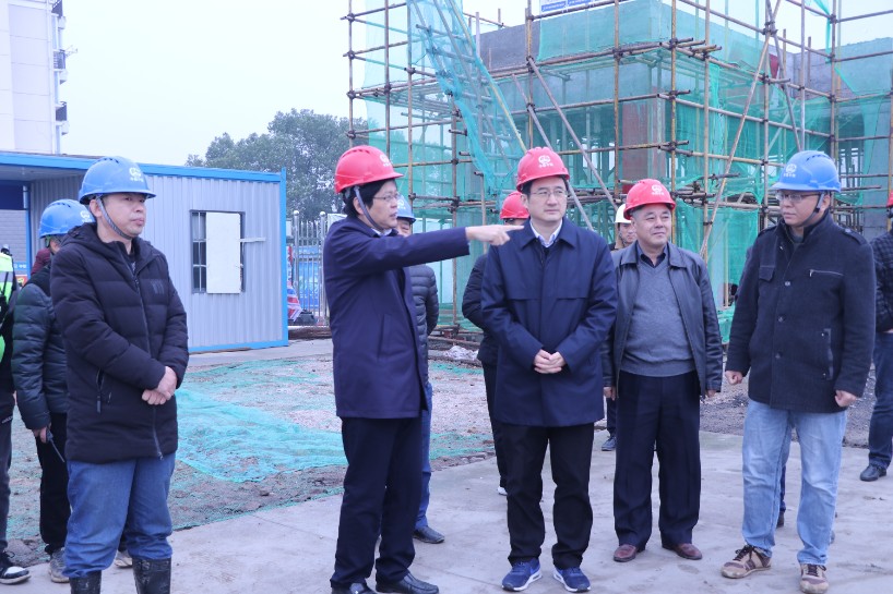 銅陵市郊區區委書記到樅陽項目老洲江北水廠參觀調研