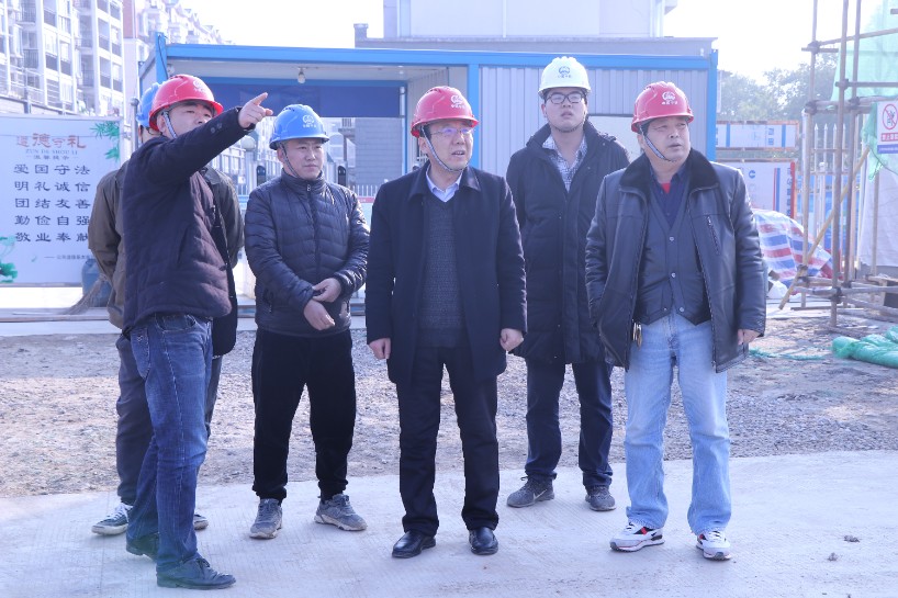 公司常務副總經理（主持工作）李明華到樅陽縣農村自來水并網PPP項目檢查指導工作