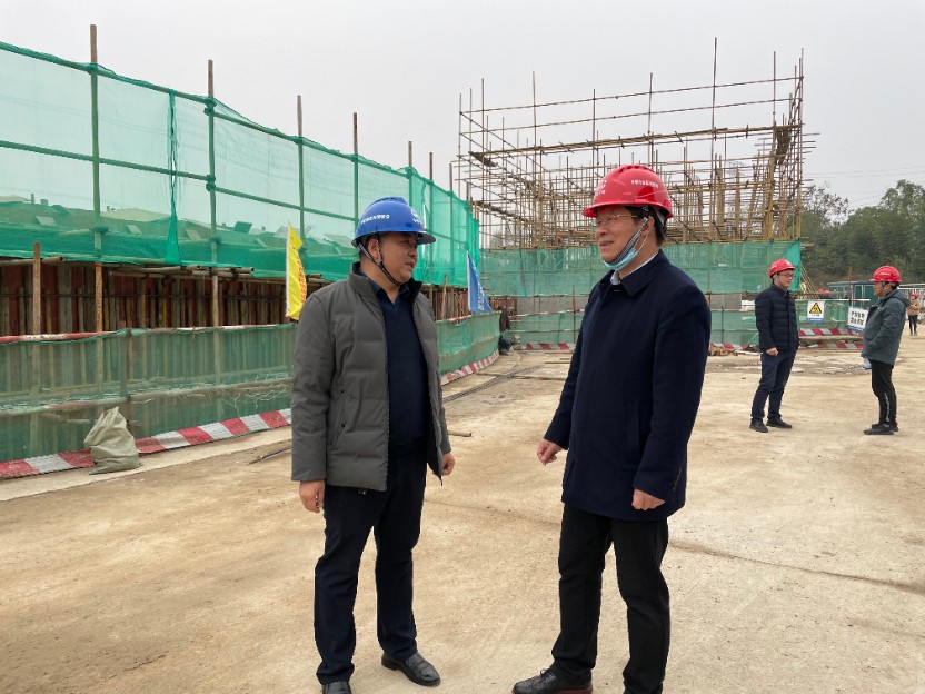 集團公司檢查組到常德項目部開展2020年下半年安全生產、建設管理專項檢查