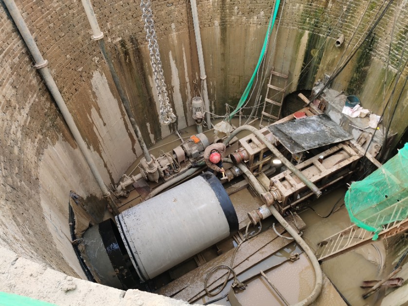 淮安區黑臭水體綜合整治PPP項目污水處理廠總進水管道全線貫通