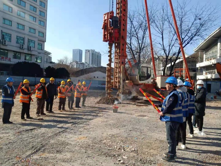 皖能大廈智能立體停車場(chǎng)工程正式動(dòng)工