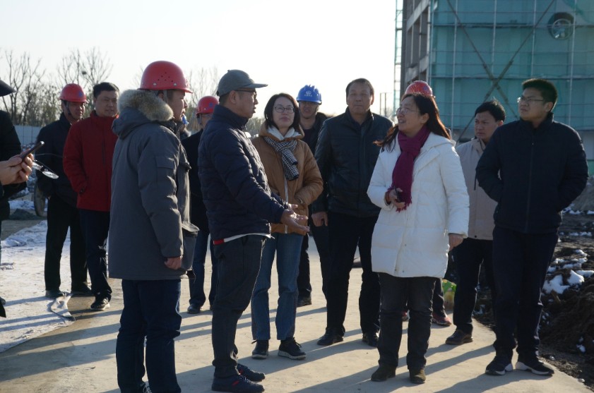 江蘇省住建廳城建處主管處長何伶俊一行到南京應急水源項目考察調研