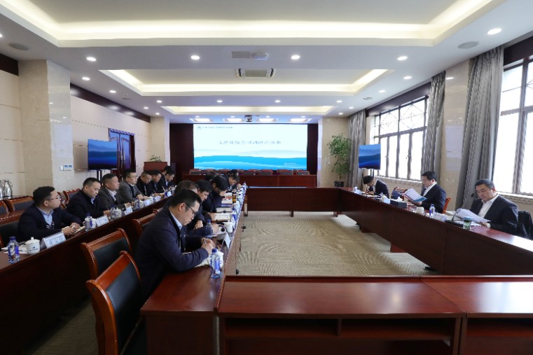 集團公司總經理耿樹標到公司總部調研并座談