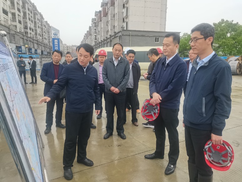 銅陵市市委副書記、代市長孔濤到樅陽項目老洲江北水廠考察調研