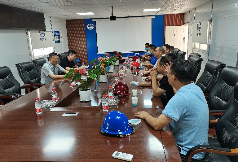 沈陽市水務局局長孫博蒞臨沈陽南部三期污水處理廠擴建工程項目檢查指導工作