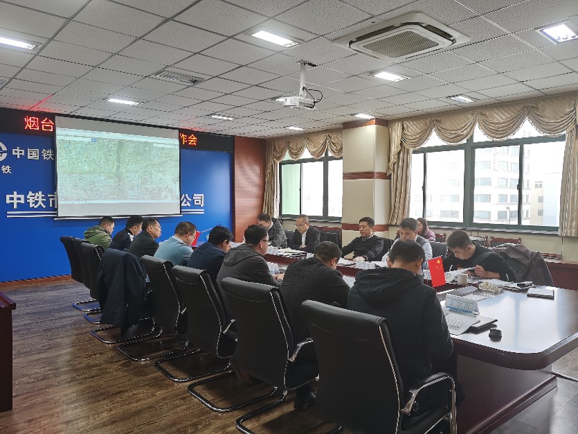 集團公司副總經理宮秀川到煙臺只楚園區基礎設施建設項目檢查指導工作