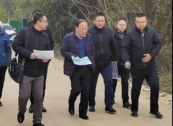 公司總經理、黨委副書記李明華到武漢黃家湖污水處理廠三期擴建工程項目檢查指導工作