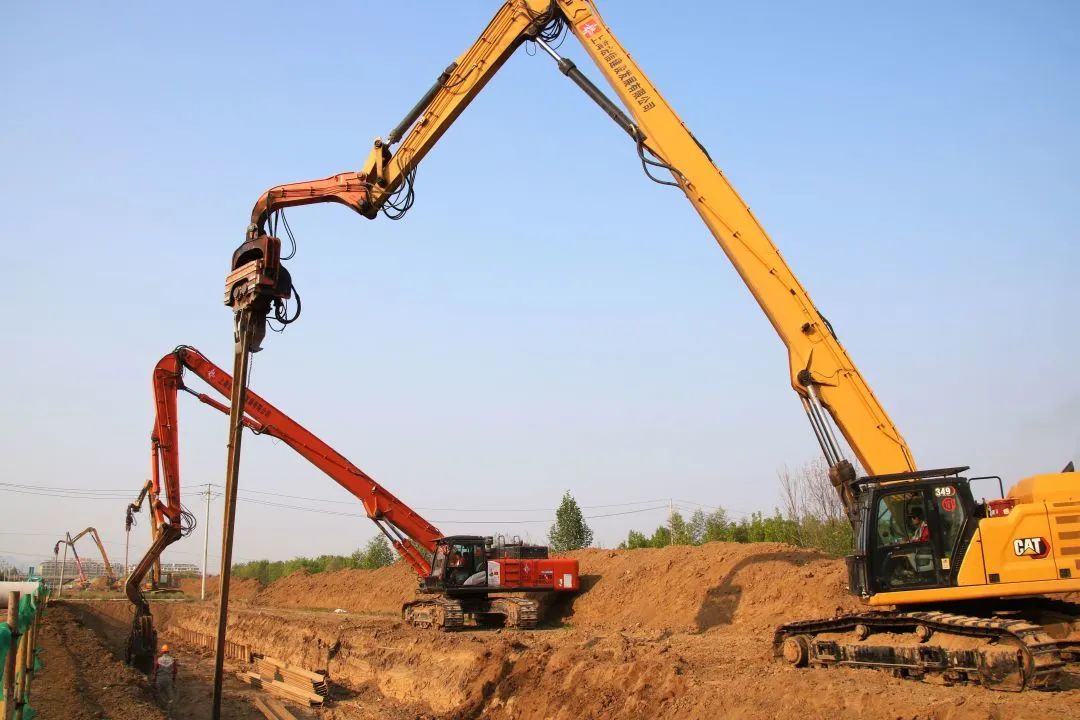 泰城水生態環境治理工程PPP項目30處工點同步作業，掀起大干熱潮