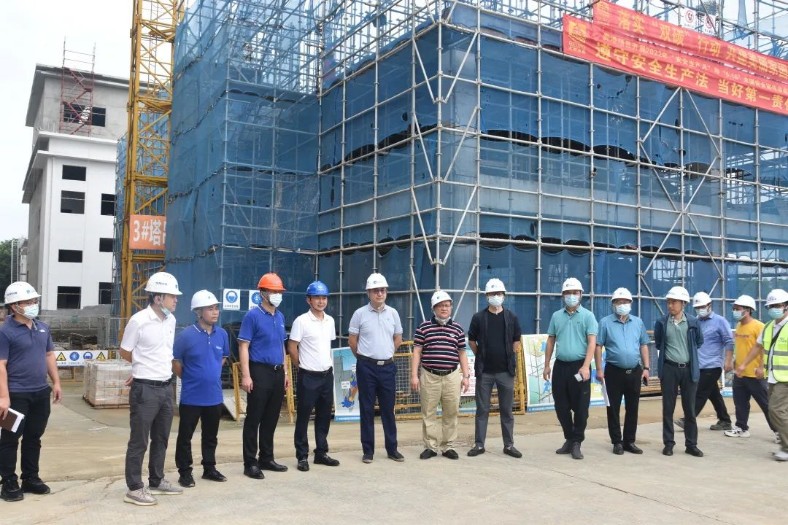 北控水務集團南部大區總經理簡暢到貴港地區項目開展安全生產月活動檢查