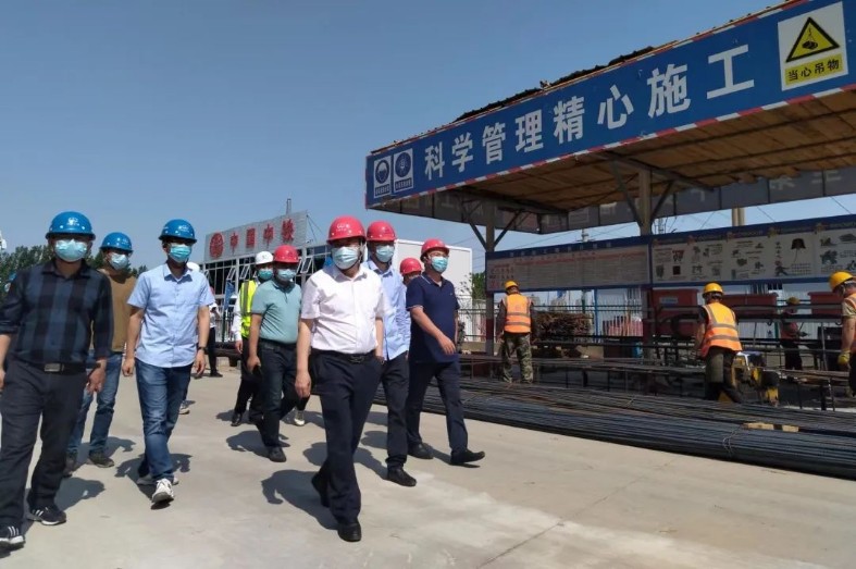 公司總經理、黨委副書記李明華到合肥循環示范園項目、煙臺項目、淮安區黑臭水體綜合整治PPP項目檢查指導工作