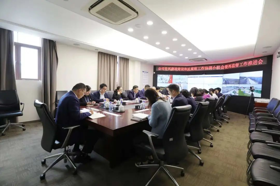 公司召開2022年黨風廉政建設和反腐敗工作協調小組會暨再監督工作推進會