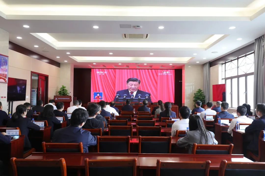 學習二十大 | 公司各單位學習觀看黨的二十大開幕盛況