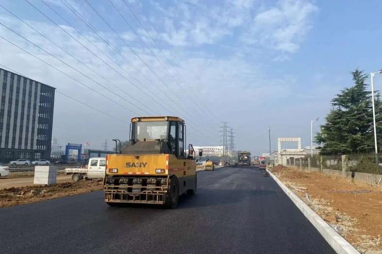 煙臺只楚園項目華海路正式竣工通車