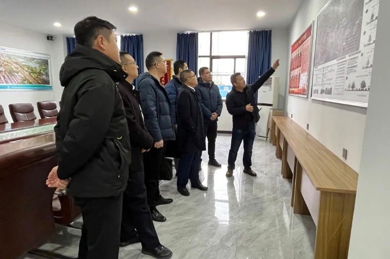 集團公司總工程師、副總經理鄧永馳到馬鞍山市向山地區EOD項目檢查指導工作