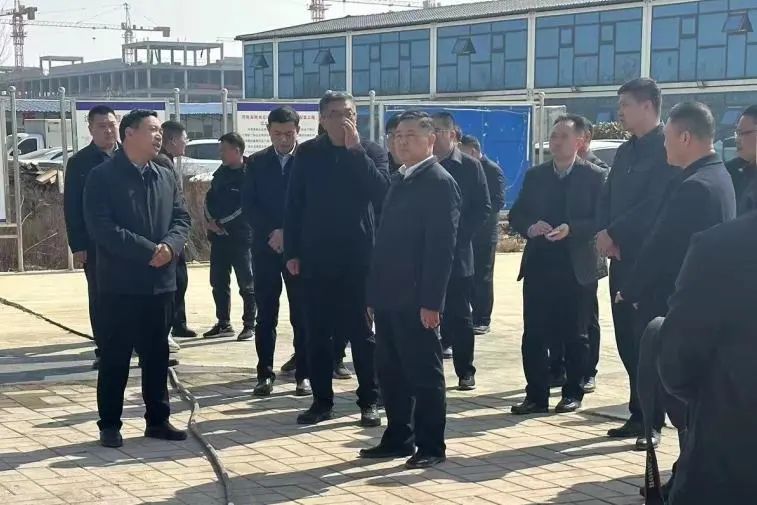 沈丘縣委書記田慶杰到沈丘縣城鄉供水一體化工程項目檢查指導工作