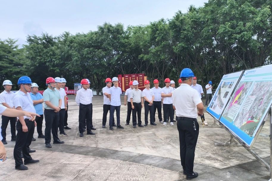 東源縣項目部承辦東源“百千萬工程”現場觀摩會
