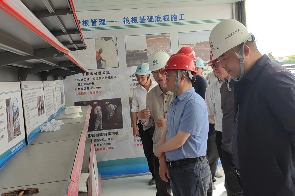南京市六合區人大常委會副主任、龍袍新城常務副指揮長薛其松到南京龍袍項目檢查指導工作