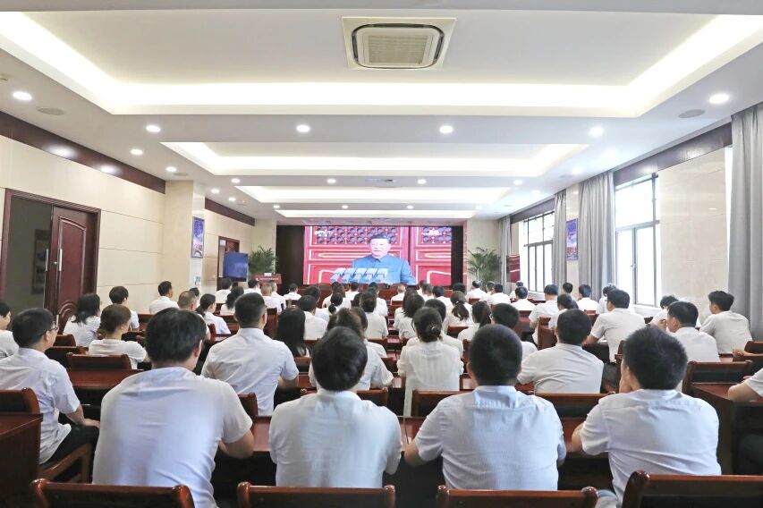 銘記歷史 強國有我丨公司組織收看紀念中國人民抗日戰爭暨世界反法西斯戰爭勝利80周年大會